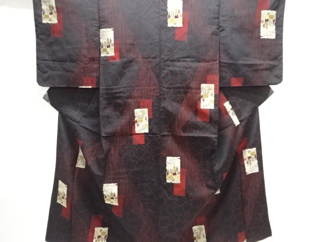 Japanese Kimono / Taisho Roman Silk